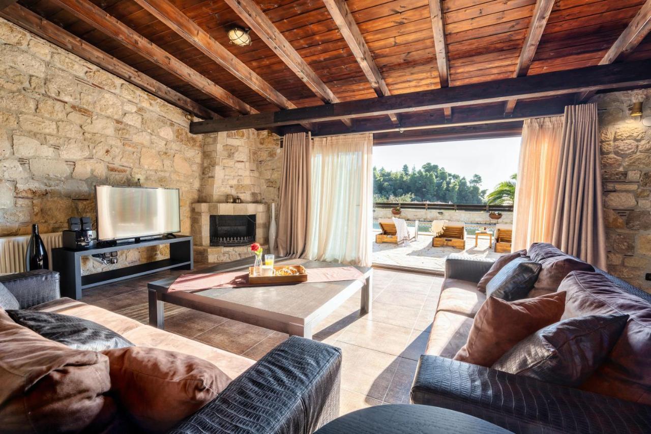 Palmrise Luxury Villas By Travel Pro Services - Nea Skioni Halkidiki Bagian luar foto