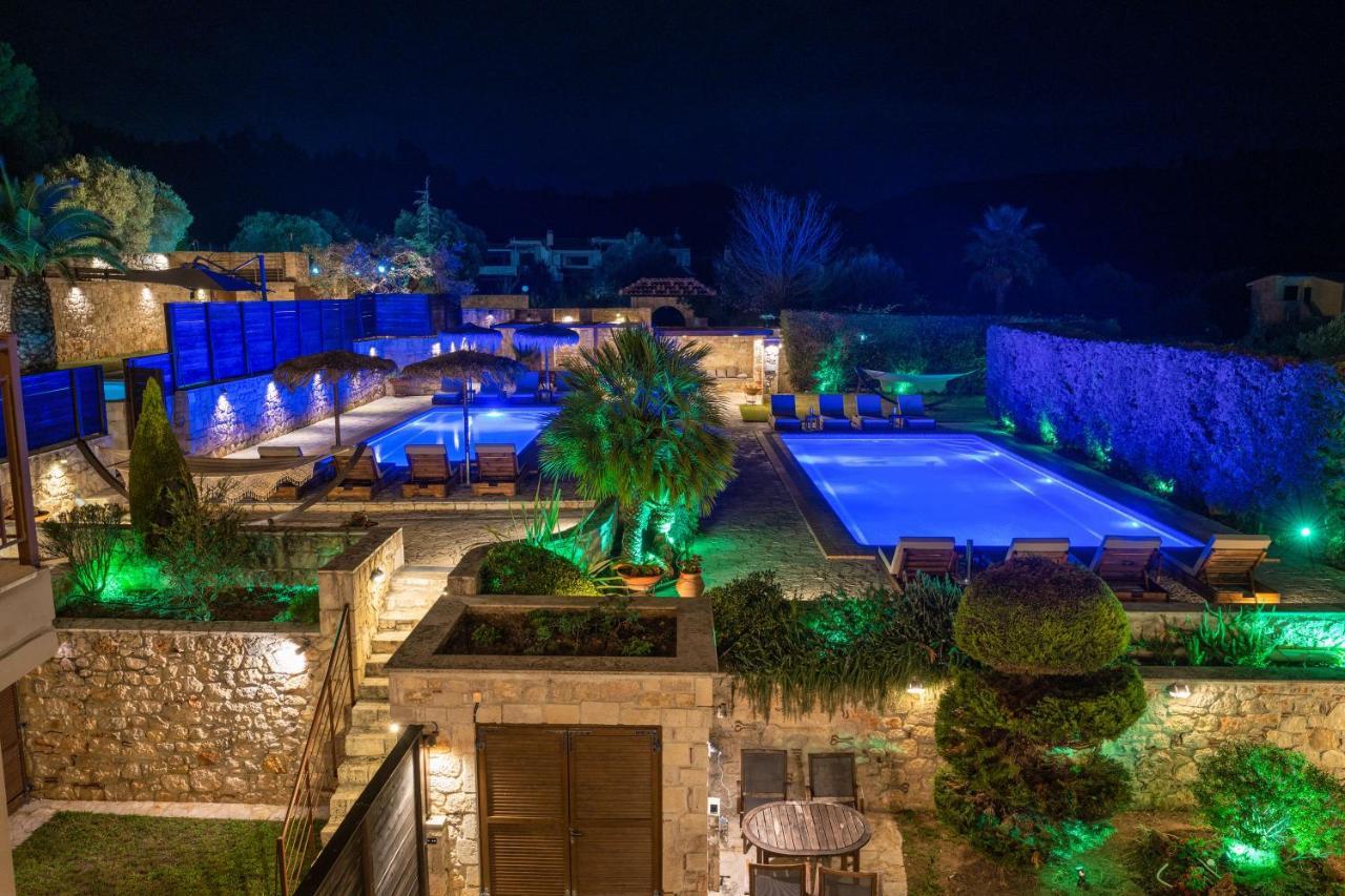 Palmrise Luxury Villas By Travel Pro Services - Nea Skioni Halkidiki Bagian luar foto